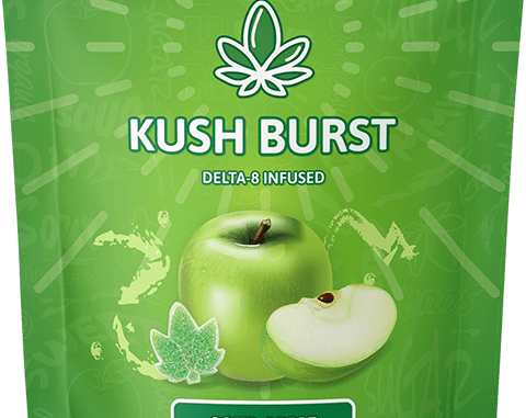 Kush Burst Sour Apple Delta-8 THC Gummies Product Review Kush Burst Sour Apple Delta-8 THC Gummies Product Review